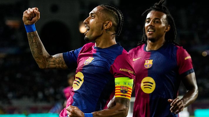 Champions League - Raphinha, sobre su mayor protagonismo: "El cambio más importante es mi posición en el campo"