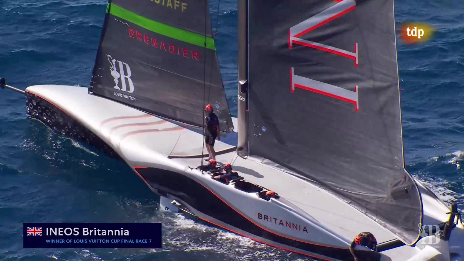 Vela - Louis Vuitton Cup. Finals 01/10/24 - ver ahora