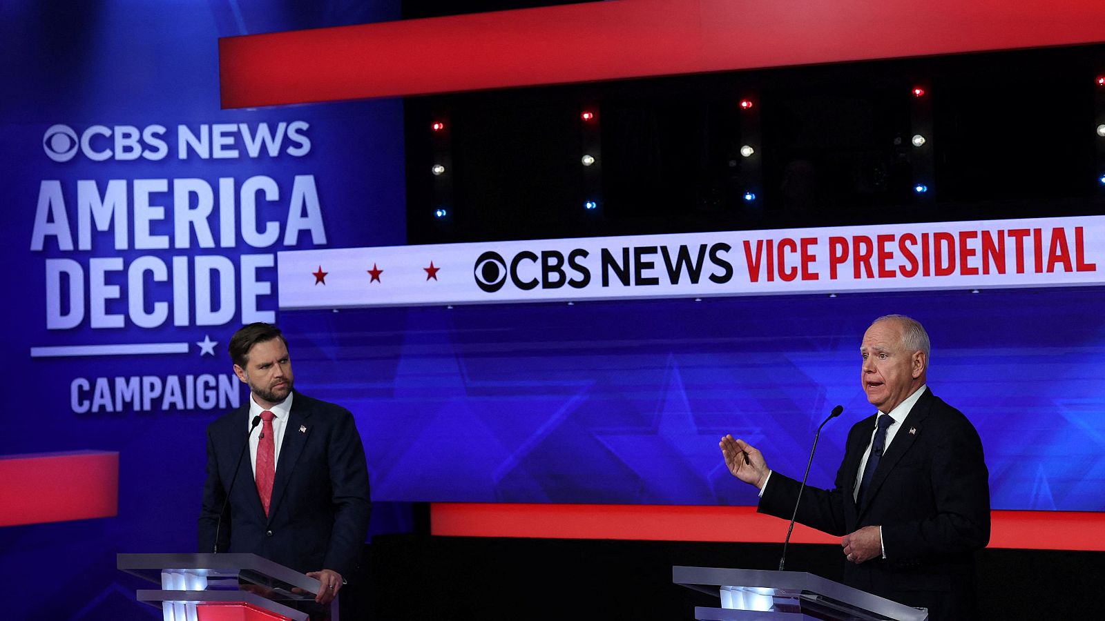 Debate Walz - Vance: el asalto al Capitolio altera una cita sosegada | Ver