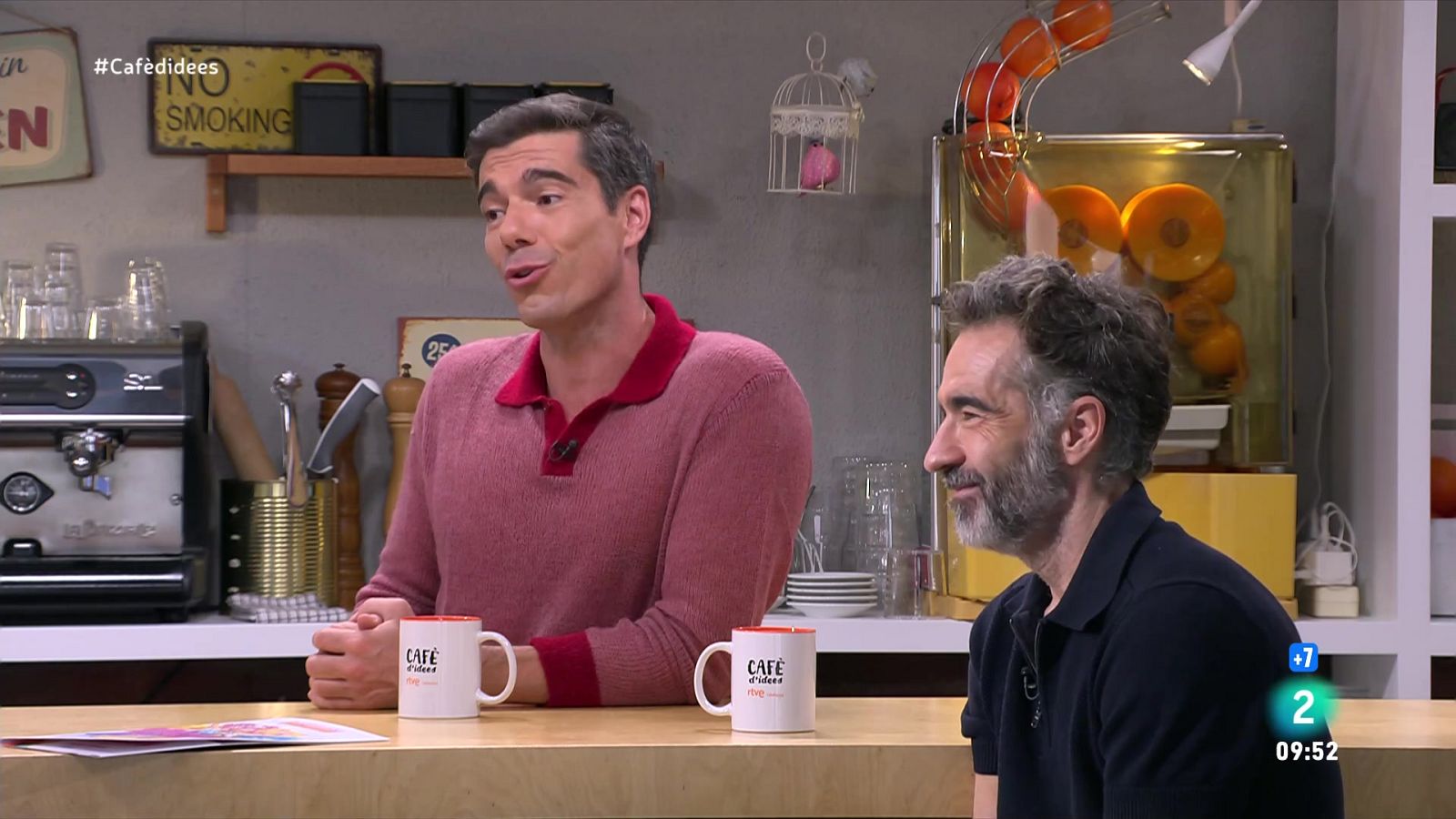 Pepe Ocio i Víctor González presenten el musical 'Priscilla' - Cafè d'idees | Veure