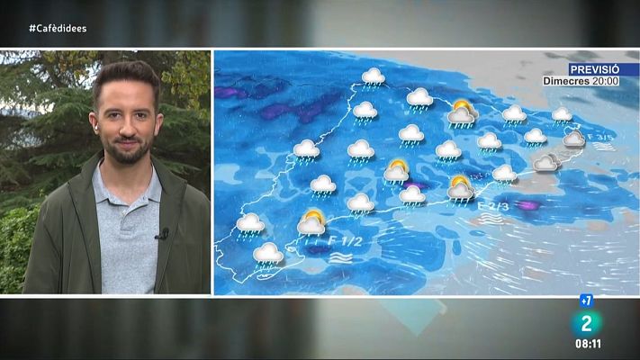 El temps - Arriben les primeres pluges de l'octubre