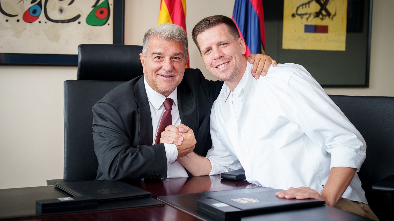 Wojciech Szczesny defenderá la portería del Barça | Ver