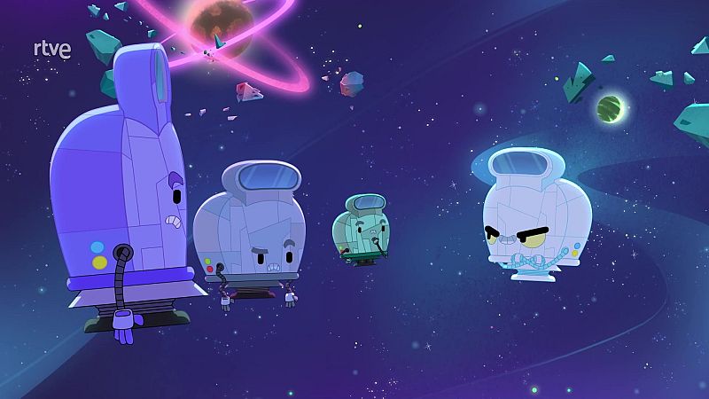 ¡A toda máquina, tostadoras! - La agencia galáctica | Ver
