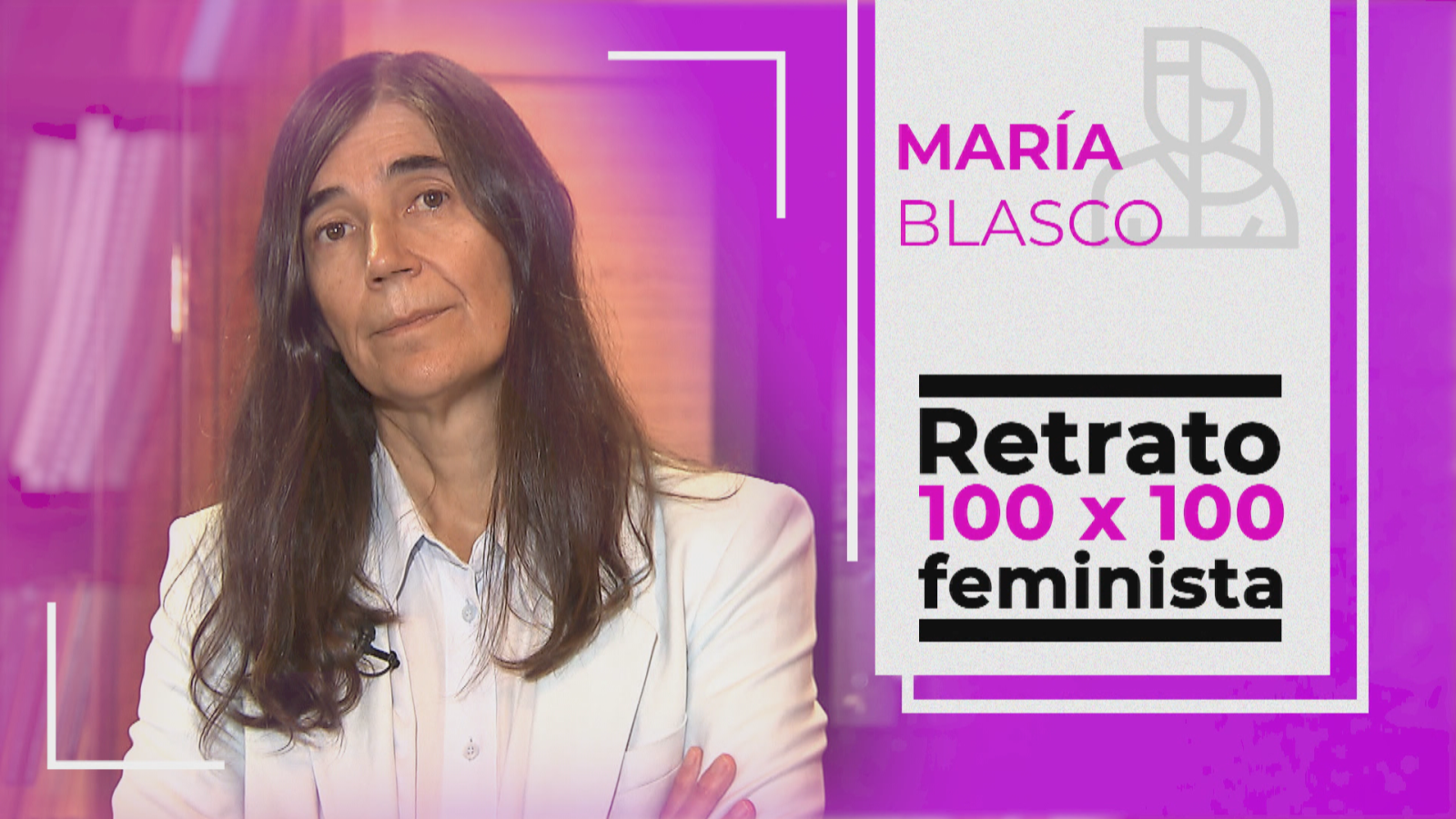 Objetivo Igualdad - Retrato 100x100 feminista: María Blasco | Ver