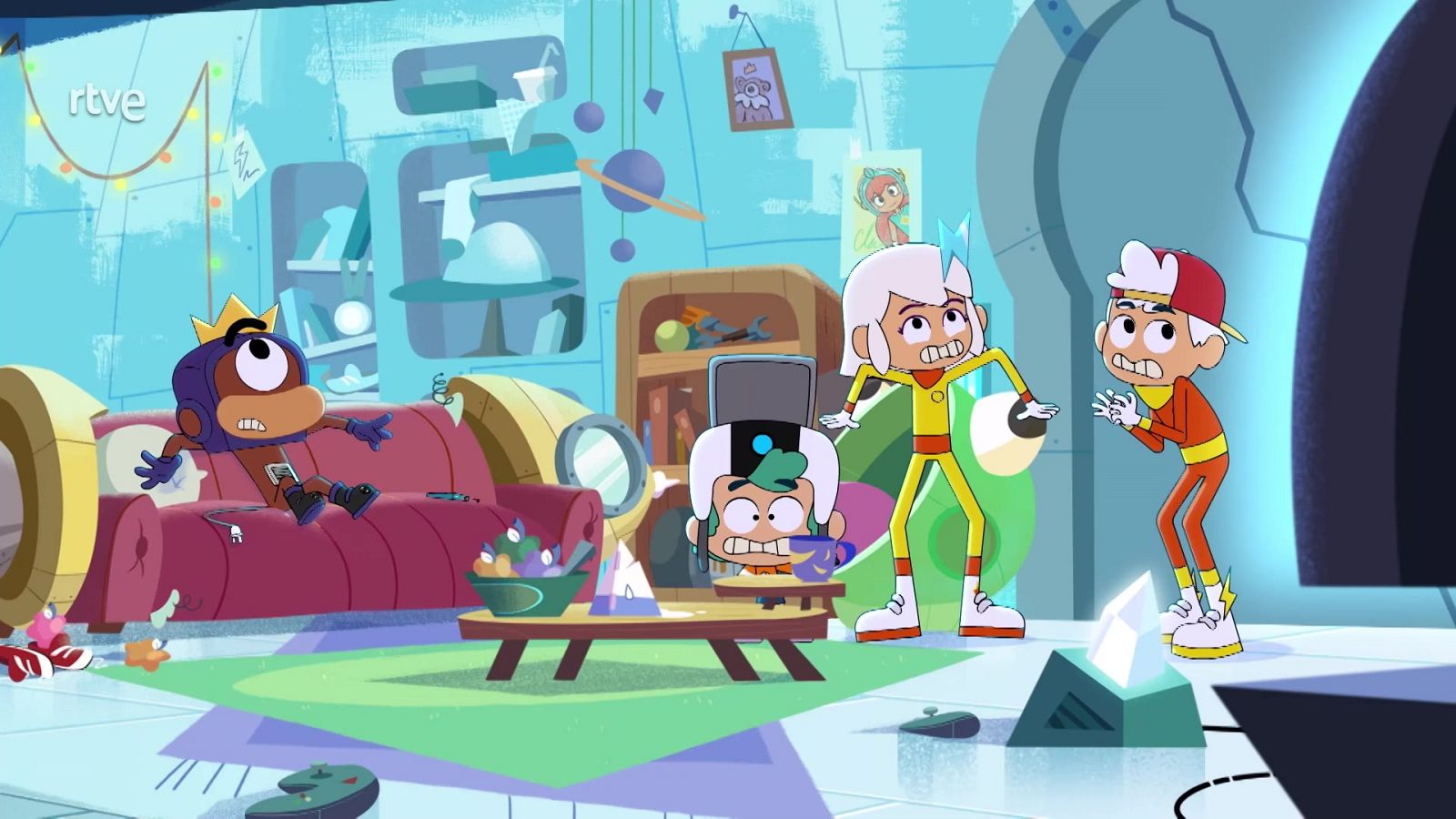 Un choque gravitatorio - La agencia galáctica | Ver