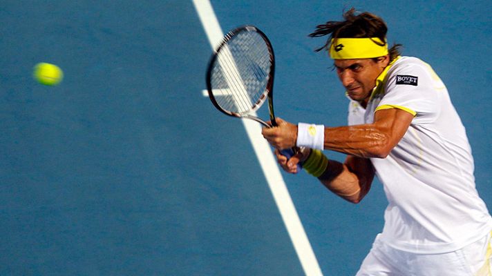 Telediario 1 - Ferrer se cita con Djokovic en Abu Dhabi