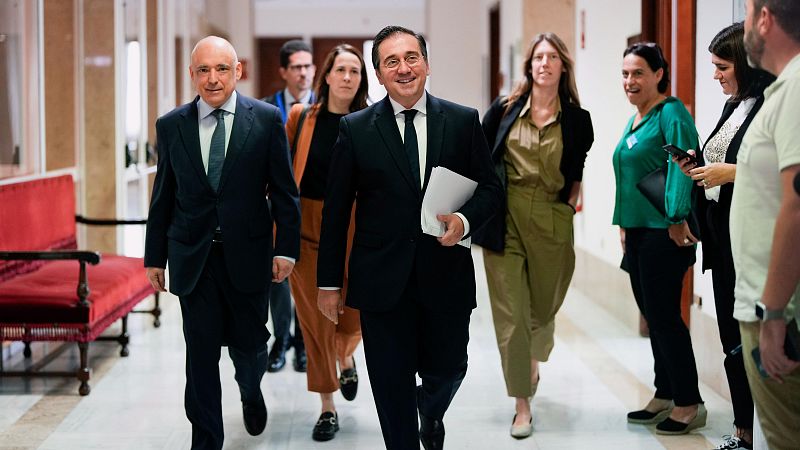 Albares insiste en que España no negoció con Maduro la salida de González | Ver