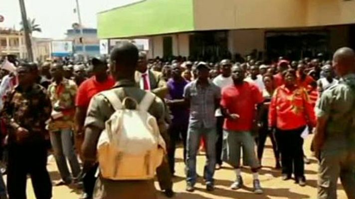 Telediario 1 - Tensión en República Centroafricana