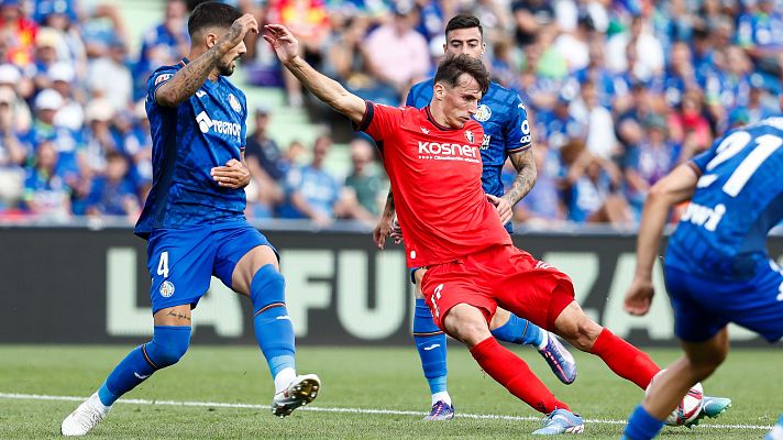Resúmenes de LaLiga - Getafe - Osasuna, resumen de la jornada 9ª de Liga