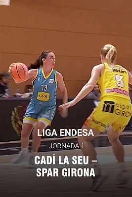 Baloncesto en RTVE - Liga Femenina Endesa. 1ª Jornada: Cadí La Seu - Spar Girona