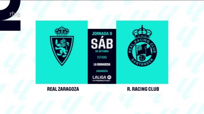 Resúmenes de LaLiga - Zaragoza - Racing: resumen de la 8ª jornada de Liga | Segunda