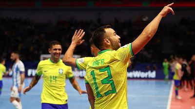 Brasil derrota a Argentina y gana su sexto Mundial de ftbol sala