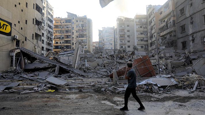 Telediario Fin de Semana - Israel aumenta la presión en la jornada más violenta sobre Beirut