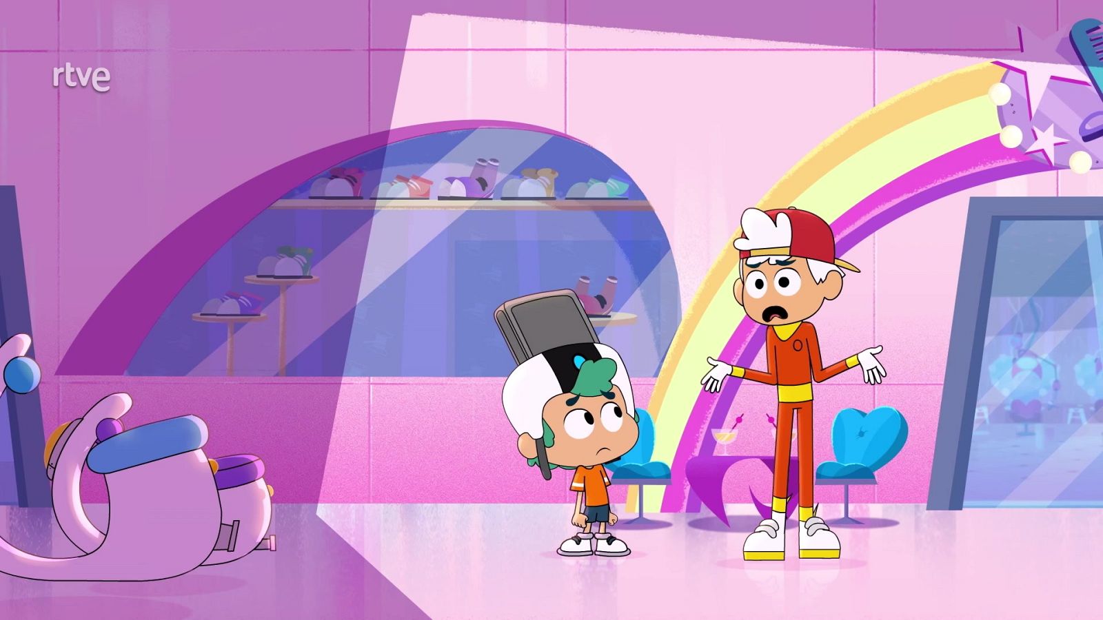 Amor, peluquería y reparaciones - La agencia galáctica | Ver