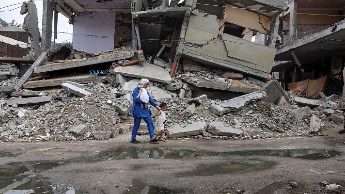 Telediario 2 - María Santos, enfermera de Médicos Sin Fronteras en Gaza: "No existen reglas, no se está seguro en ningún sitio"