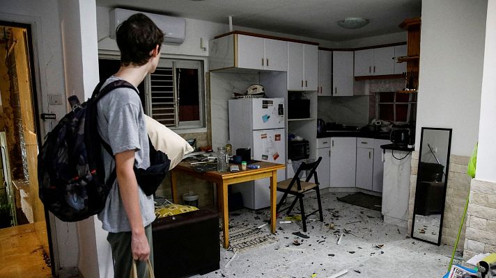 Telediario 2 - Haifa, la tercera ciudad más grande de Israel y objetivo de Hizbulá durante más de un año