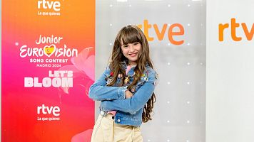 Chloe DelaRosa presenta su cancin para Eurovision Junior