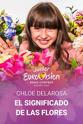 Eurovisión Junior - El significado de las flores en la vida de Chloe DelaRosa