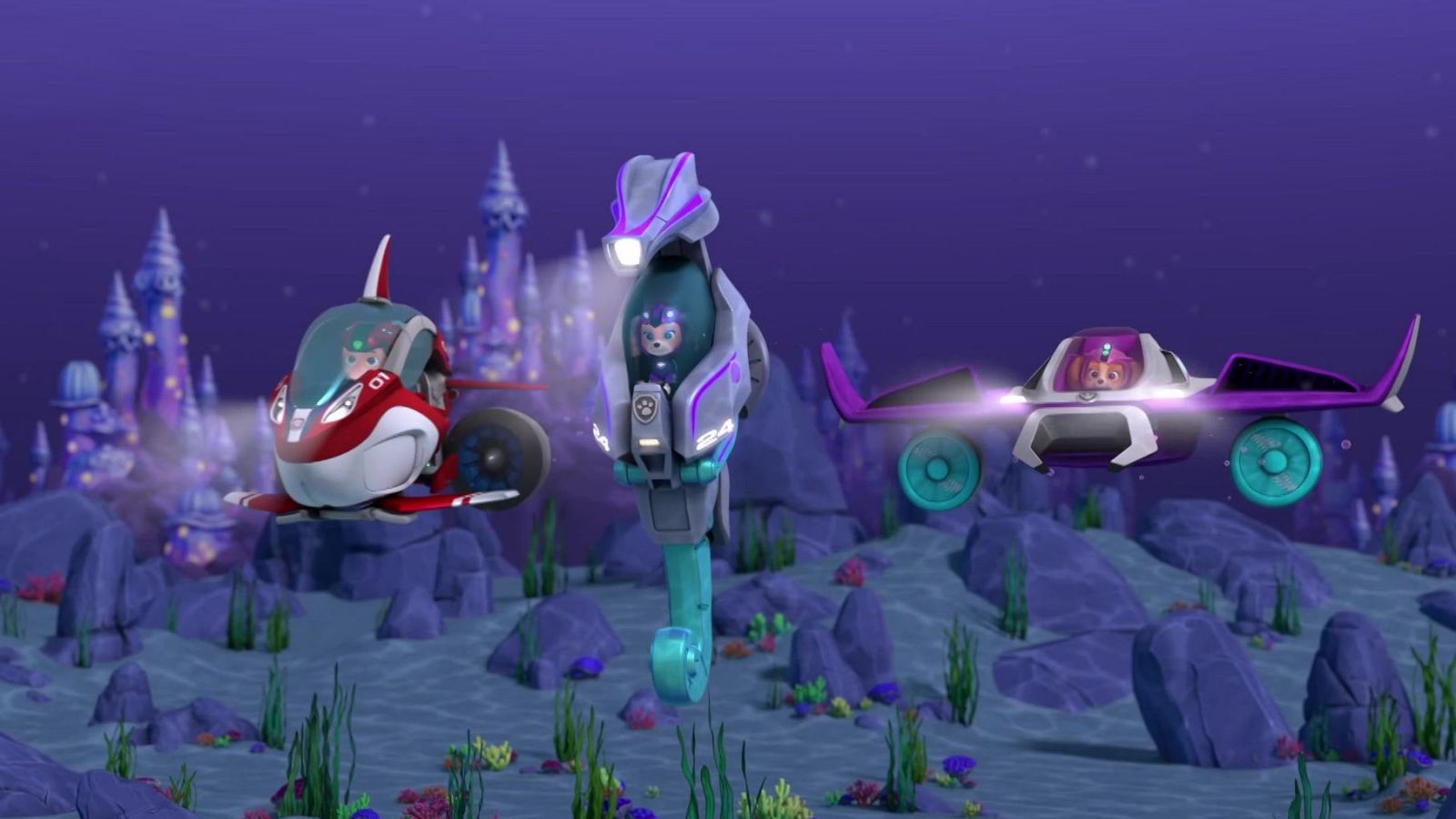 La acuapatrulla salva un castillo flotante - La patrulla canina | Ver