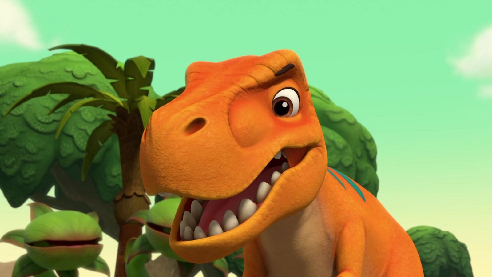 La patrulla salva a una cría de tiranosaurio - La patrulla canina | Ver