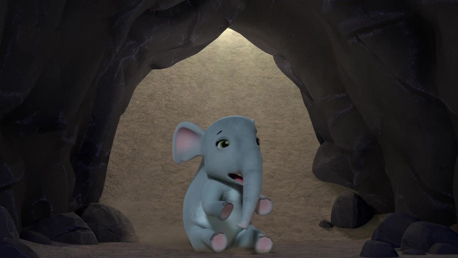 La patrulla salva a una cría de elefante juguetona - La patrulla canina | Ver