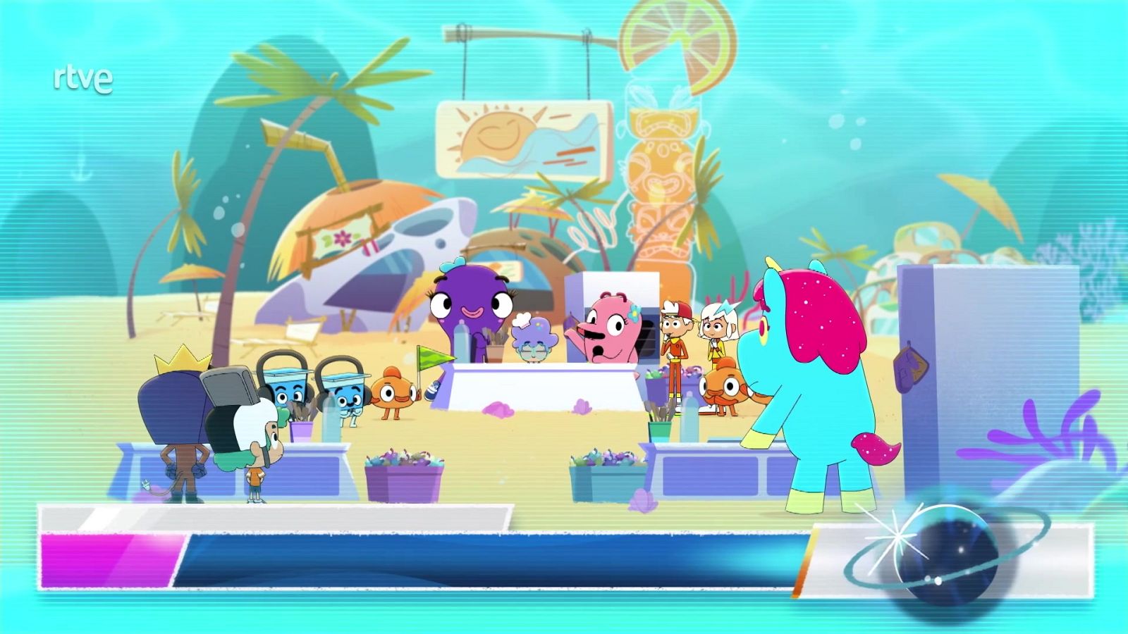 El concurso de cocina - La agencia galáctica | Ver