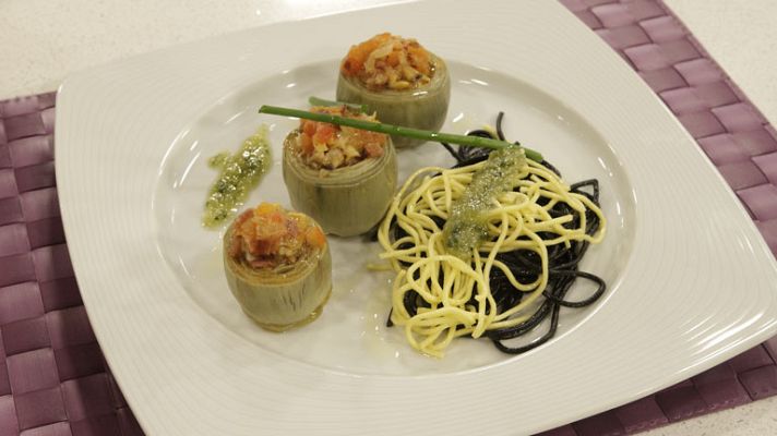 RTVE Cocina - Alcachofas con almejas
