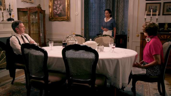 Salón de té La Moderna - Emiliano le cuenta a Maruja y Pepita el secreto de Paula y Rodrigo