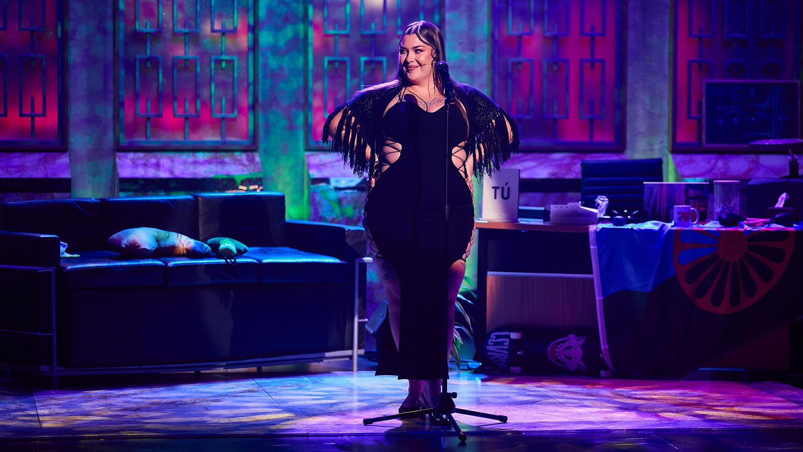 La Revuelta | Lapili interpreta 'Lágrimas de sequía' 9/10/2024 - La Revuelta | Ver