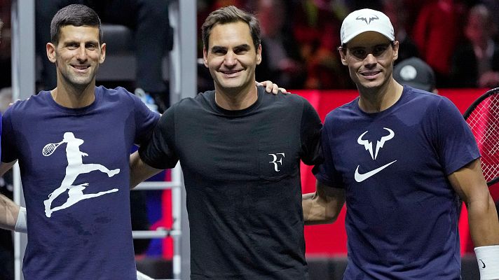 Telediario 2 - Novak Djokovic y Roger Federer: los rivales que agrandaron la leyenda de Rafa Nadal
