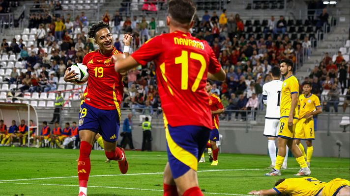Fútbol - España 4-2 Kazajistán | Resumen del partido de clasificación para la Euro Sub-21 de 2025