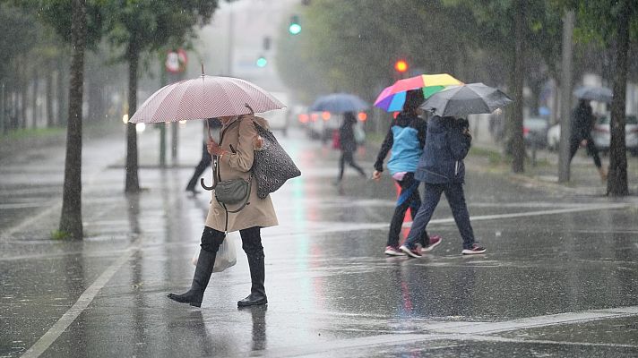 El tiempo - Una borrasca dejará cielos nubosos y precipitaciones este viernes