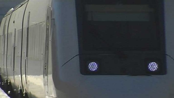 Telediario 1 - Reducción de servicios de trenes