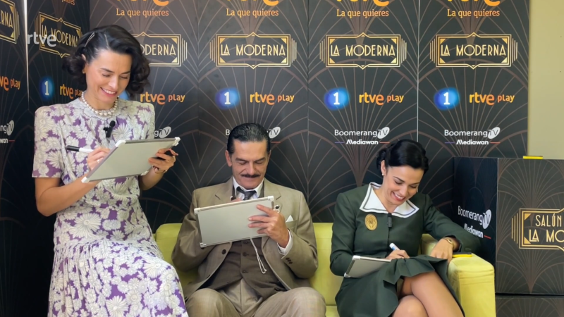 '¿Quién es más...?' con los actores de 'La Moderna' - Salón de té La Moderna | Ver