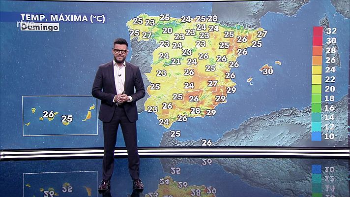 El tiempo - Rachas de viento muy fuertes en Cantabria y Pirineo occidental