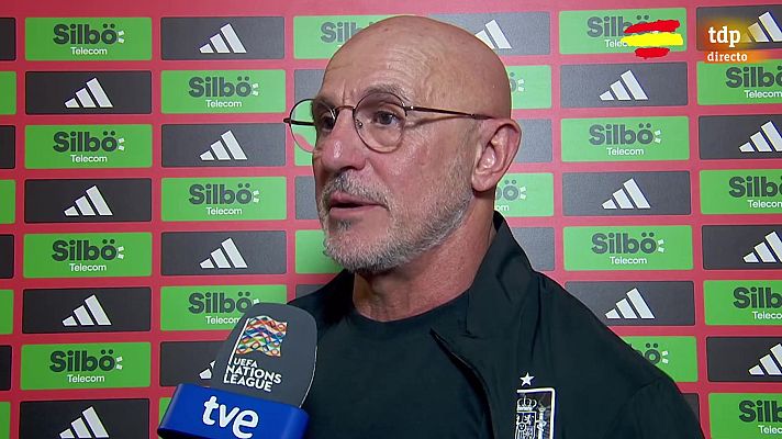 UEFA Nations League - Luis de la Fuente: "En la primera parte nos ha faltado velocidad y control del juego"