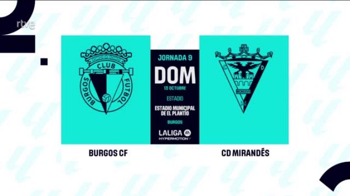 Resúmenes de LaLiga - Burgos - Mirandés: resumen del partido, 9ª jornada