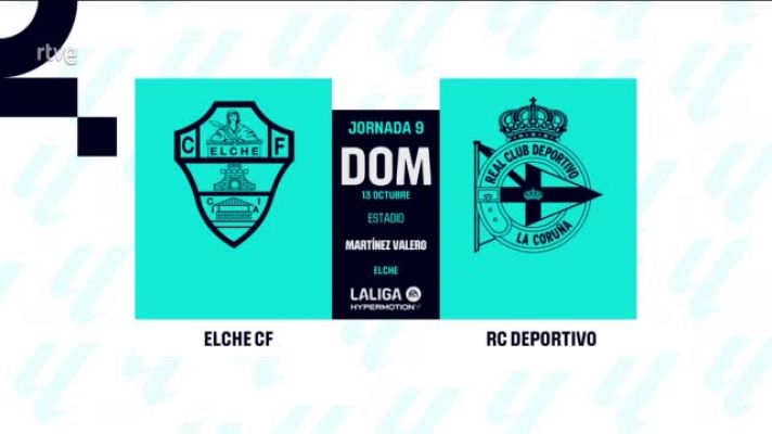 Resúmenes de LaLiga - Elche - Deportivo: resumen del partido 9ª jornada | Segunda