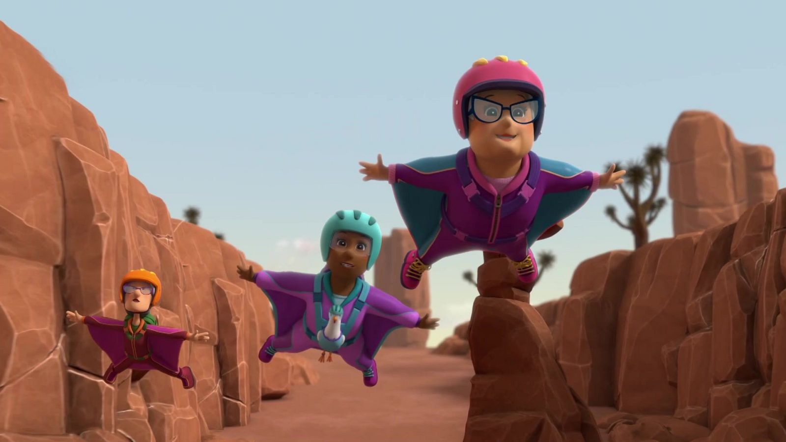 La patrulla salva a las excursionistas voladoras - La patrulla canina | Ver