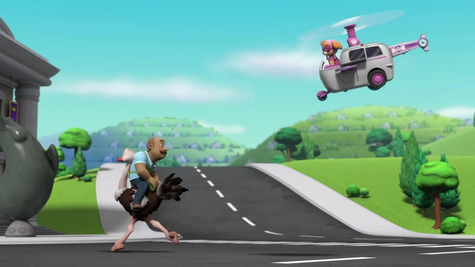 La patrulla salva a los amigos con plumas de Alex - La patrulla canina | Ver