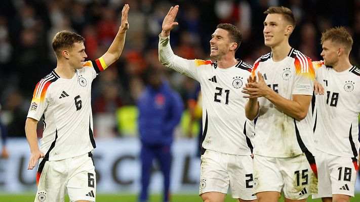 Telediario 1 - Alemania sella el pase a cuartos e Italia lo tiene en su mano tras sus victorias en Nations League