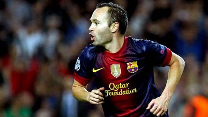 Telediario 1 - Iniesta, autor del mejor gol de la Champions