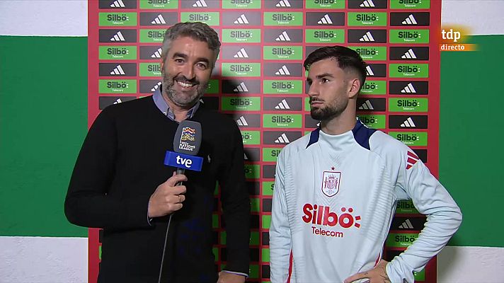 UEFA Nations League - Álex Baena: "Tenemos un grupo extraordinario, podemos seguir haciendo cosas grandes"