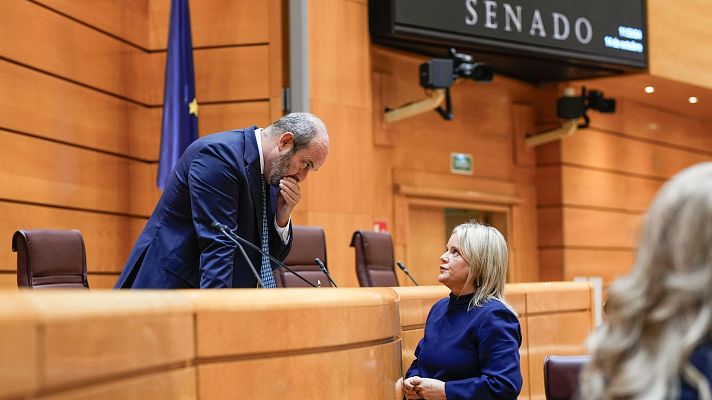 Telediario 1 - El Senado exige a Armengol volver a votar la reforma que beneficia a presos etarras