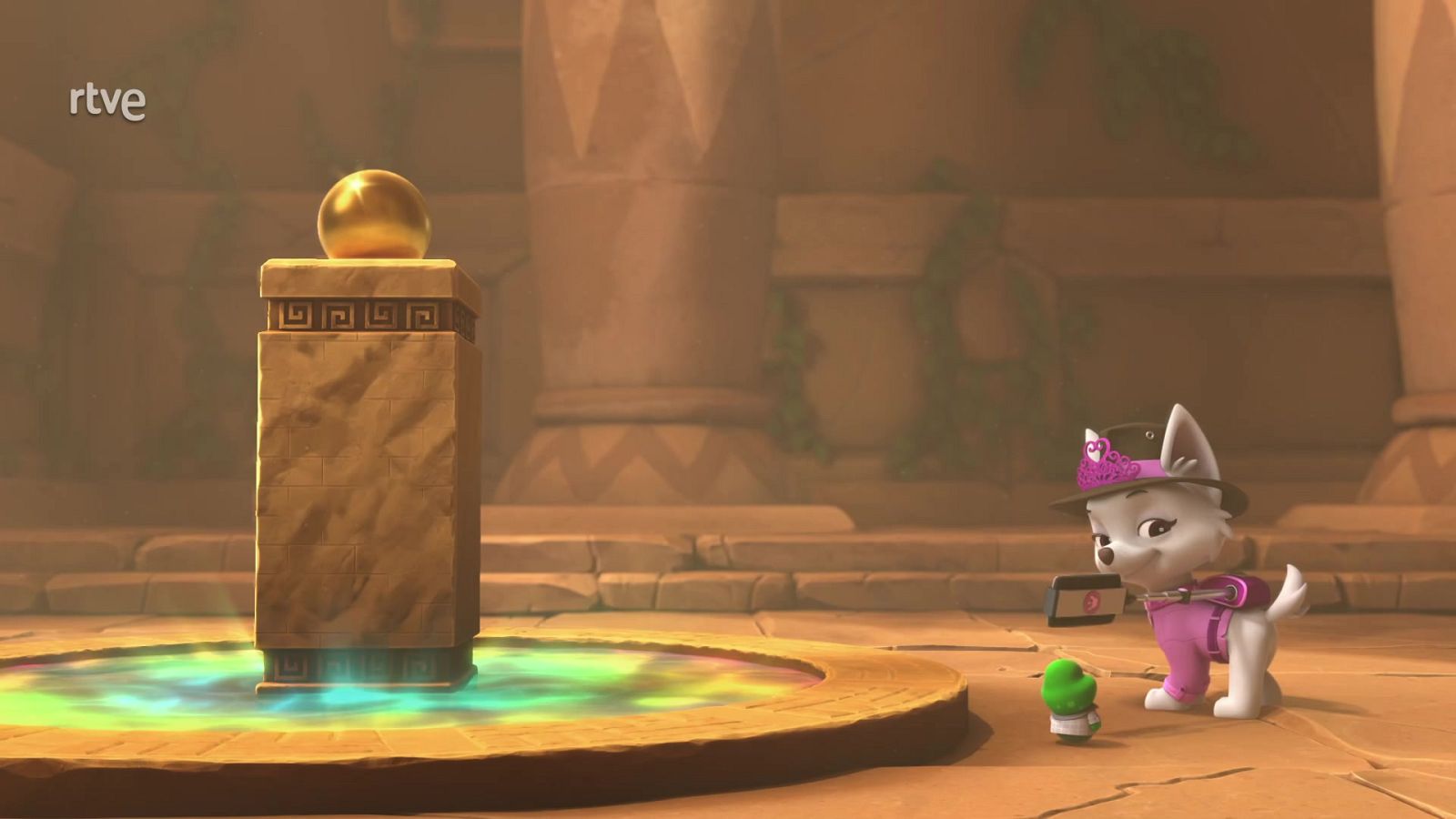 La patrulla en la selva salva a una Sweetie dorada - La patrulla canina | Ver