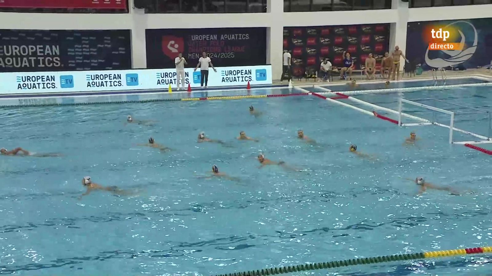 Waterpolo - Liga Europea Masculina. 2ª jornada: PVK Jadran M:Tel Herceg Novi - Zodiac CNAB  - ver ahora