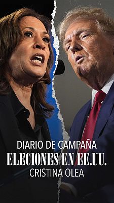 La noche en 24h - Diario de campaña en EE.UU., día 9: los sondeos en los siete estados decisivos