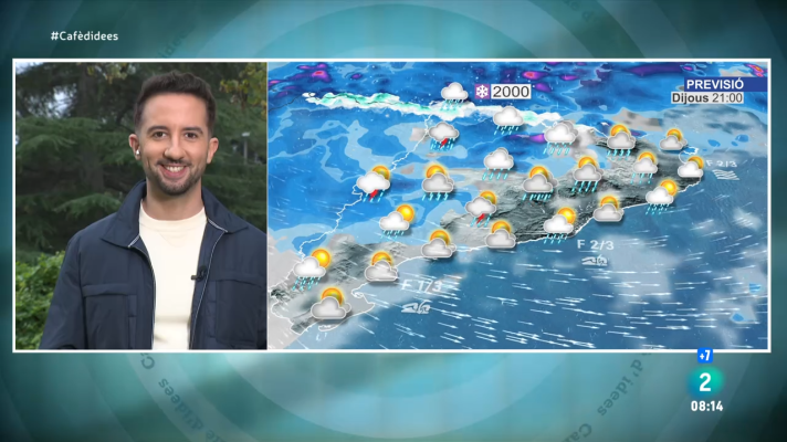 El temps - Nova tongada de pluja, tempestes, amb vent i fresca