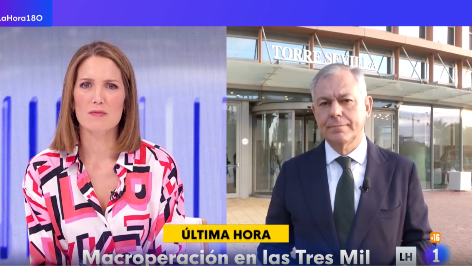 José Luis Sanz, alcalde de Sevilla: "Hay que trabajar por la seguridad ciudadana" - La hora de La 1 | Ver