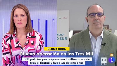 Jaime Bret�n, comisionado: "Son los propios vecinos que piden que la polic�a act�e" - La hora de La 1 | Ver